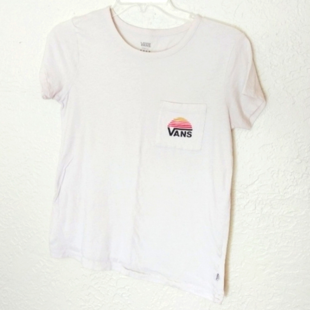 GUC VANS SUNSET POCKET TEE SM